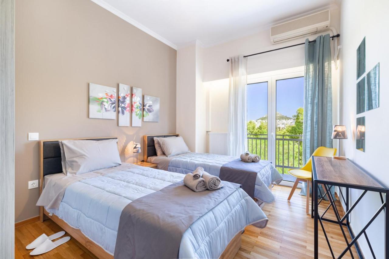 Katsanis Luxury Apt., Stunning View Of Acropolis Athen Exterior foto