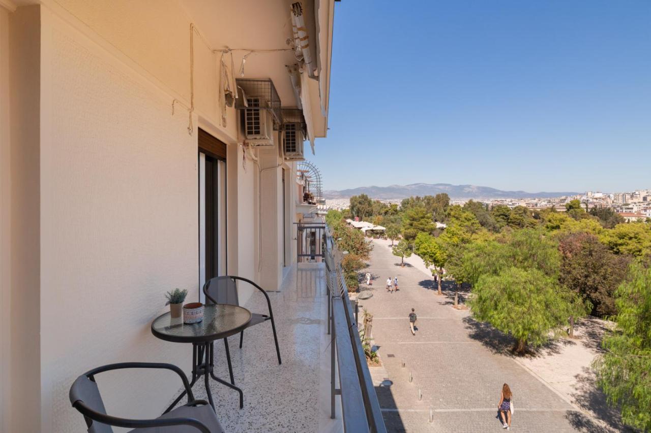 Katsanis Luxury Apt., Stunning View Of Acropolis Athen Exterior foto