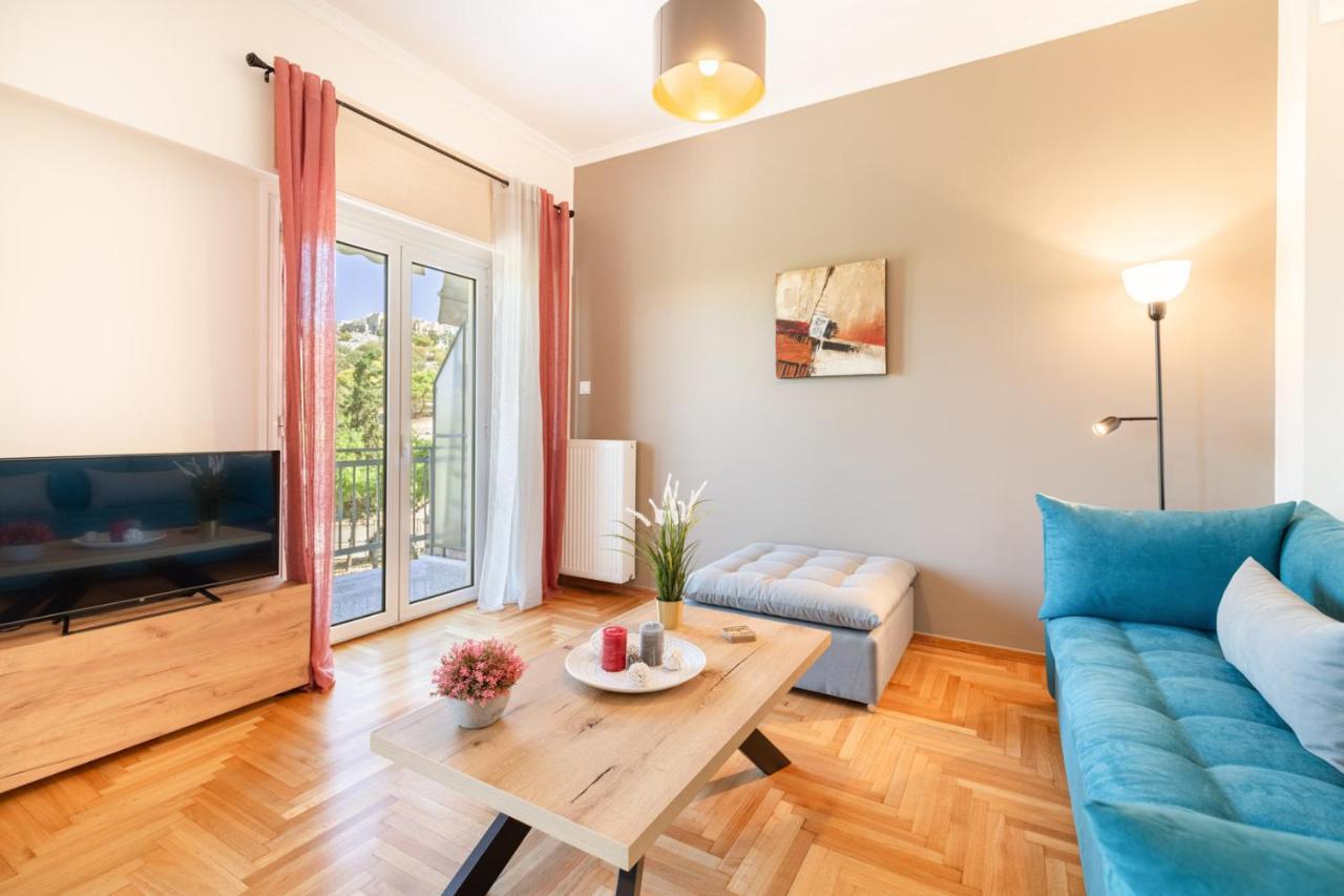 Katsanis Luxury Apt., Stunning View Of Acropolis Athen Exterior foto